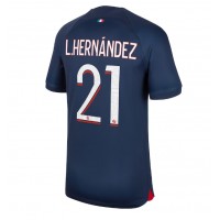 Billiga Paris Saint-Germain Lucas Hernandez #21 Hemma fotbollskläder 2023-24 Kortärmad
